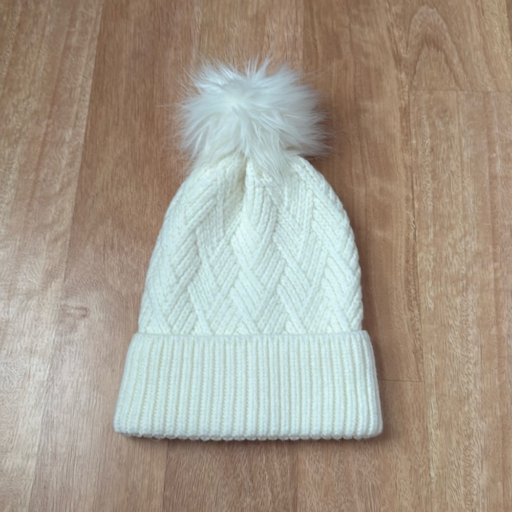 White beanie